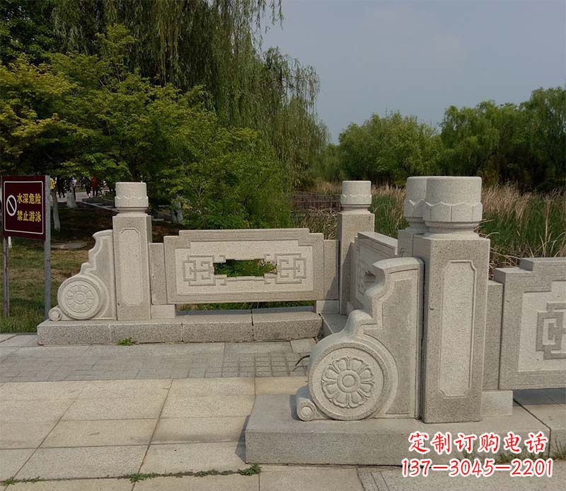 内江大理石栏板石雕,精美绝伦