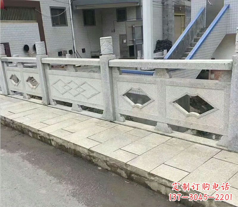 内江景区大理石栏板石雕_2