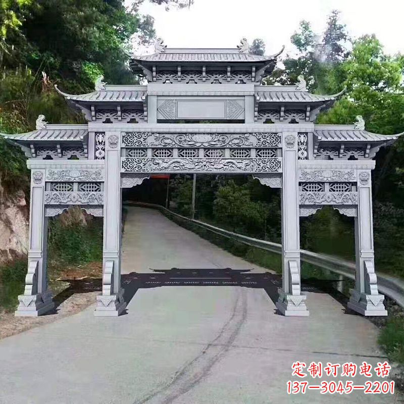 内江专业定制石牌坊雕塑