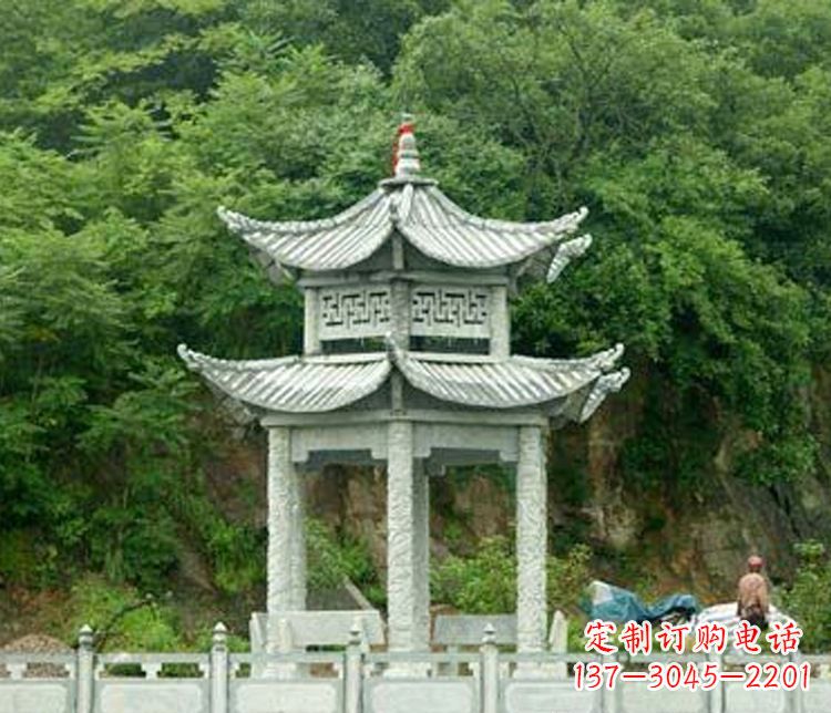 内江中领雕塑|凉亭石雕:让您的景区更加精彩