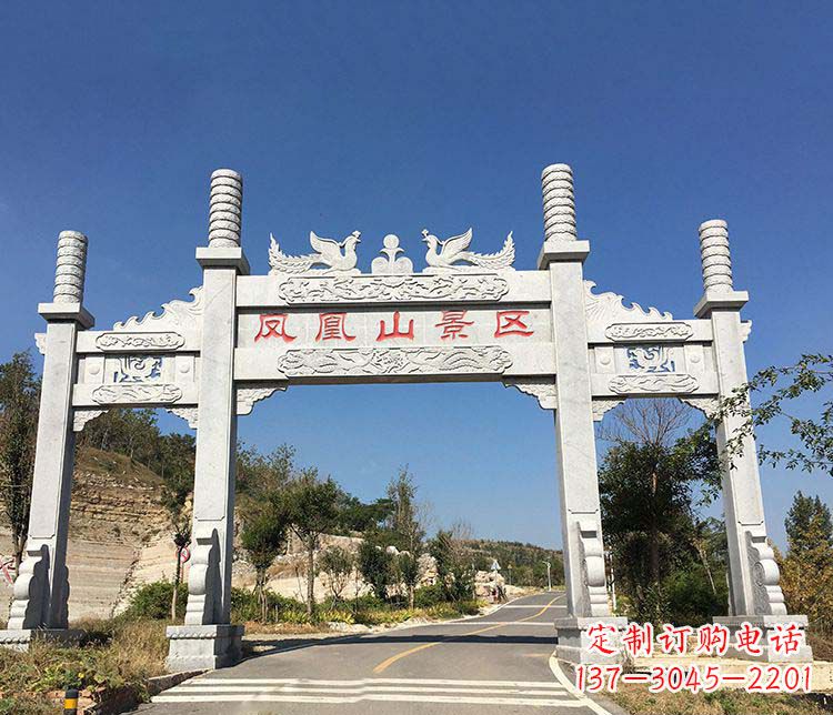 内江中领雕塑:高质量牌坊石雕