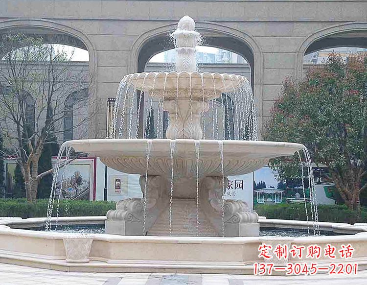 内江酒店喷泉石雕