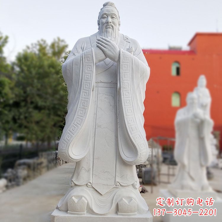 内江中领雕塑精心打造的精美孔子雕塑,为您打造…