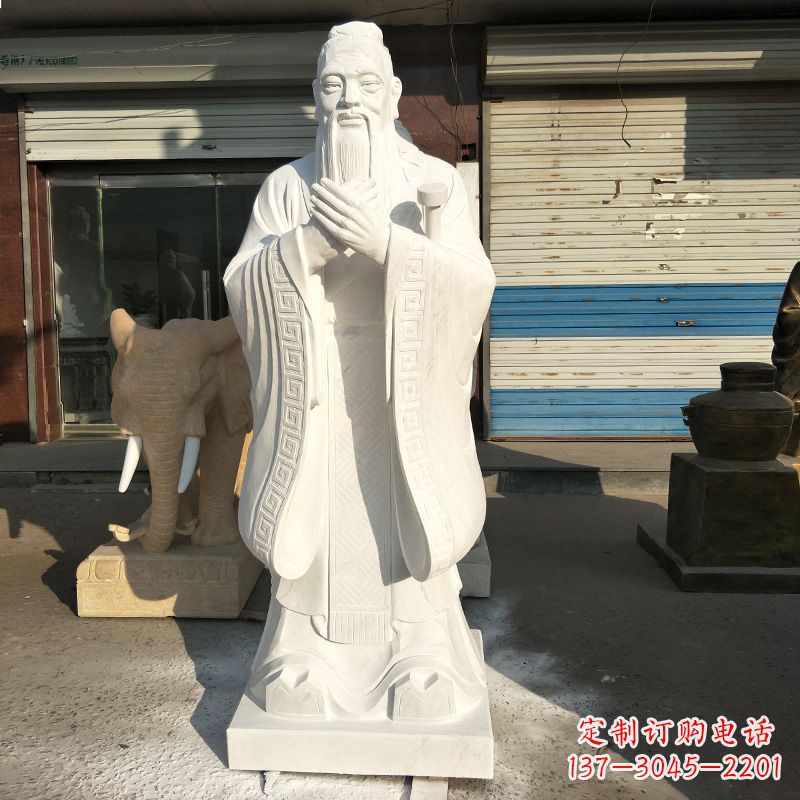 内江孔子雕塑--中领雕塑定制