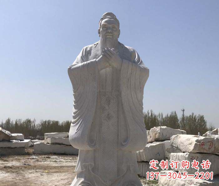 内江中领雕塑|传承古代精神:孔子雕塑