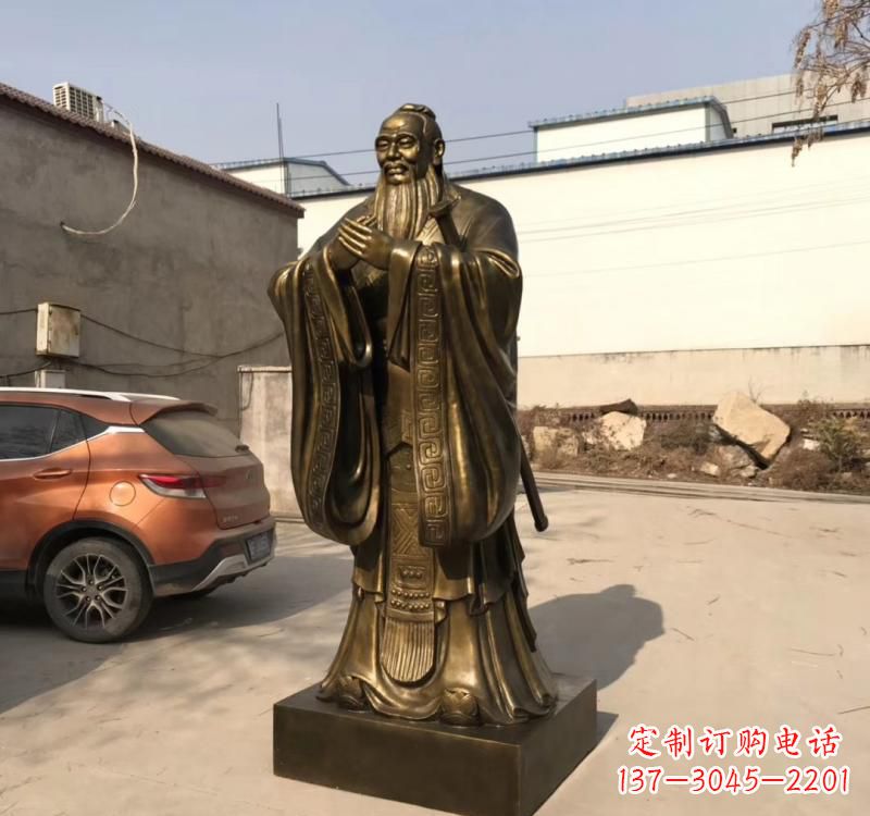 内江中领雕塑缔造最具文化内涵的孔子雕塑