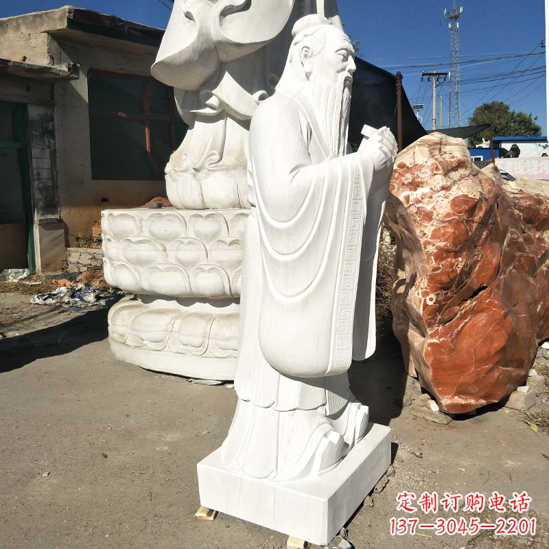内江用艺术雕刻一流品质体验传承历史的孔子石雕
