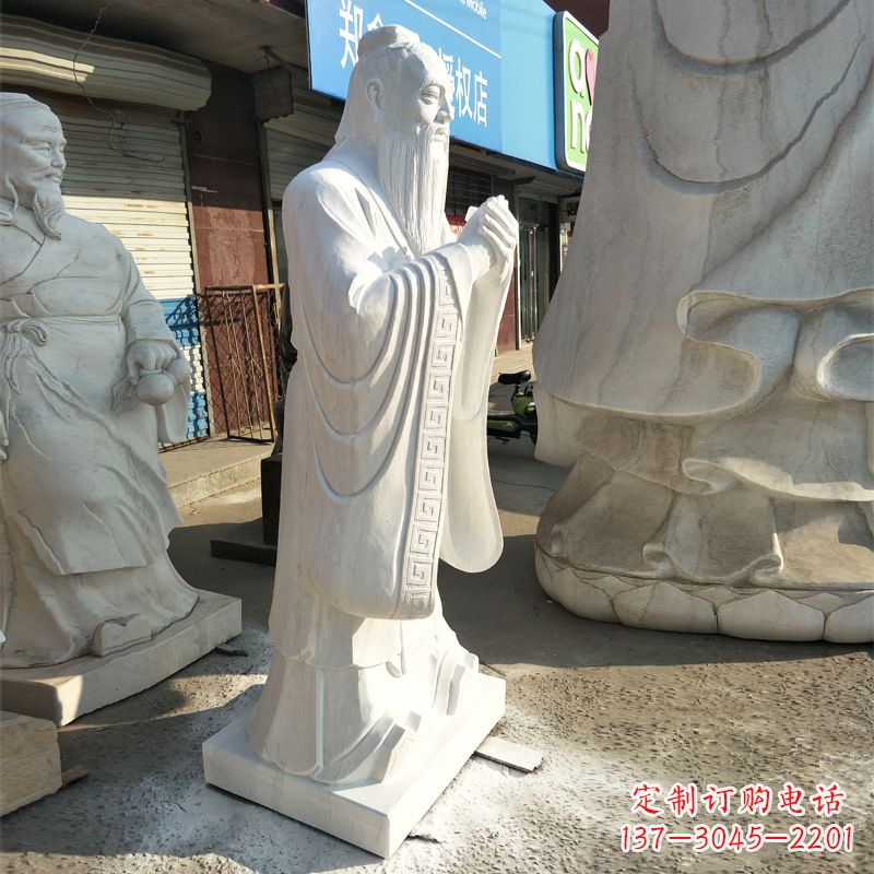 内江中领雕塑|传承传统,唯美的孔子雕塑