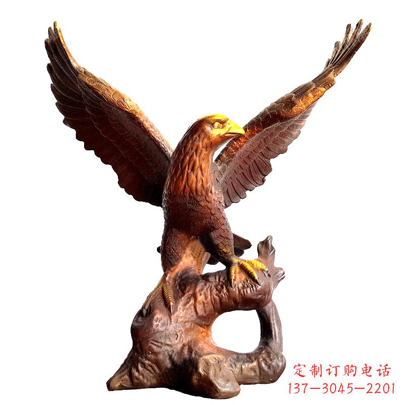 内江中领雕塑推出的老鹰展翅铜雕绝对是一件可以…