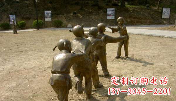 内江珍贵传统,中领雕塑老鹰抓小鸡铜雕
