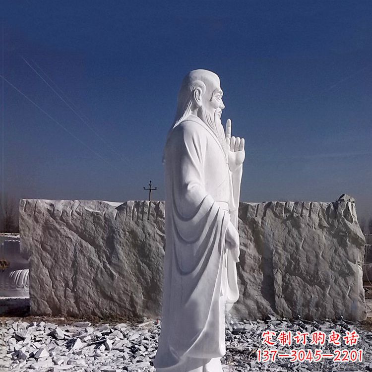 内江精美老子雕塑,充满哲学精髓