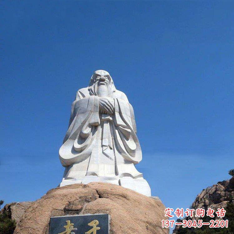 内江经典的老子雕像,手工制作的沉思之作