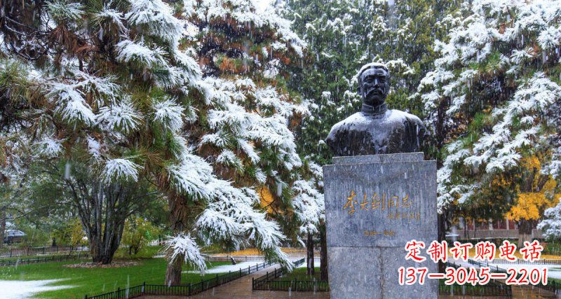 内江李大钊名人胸像铜雕