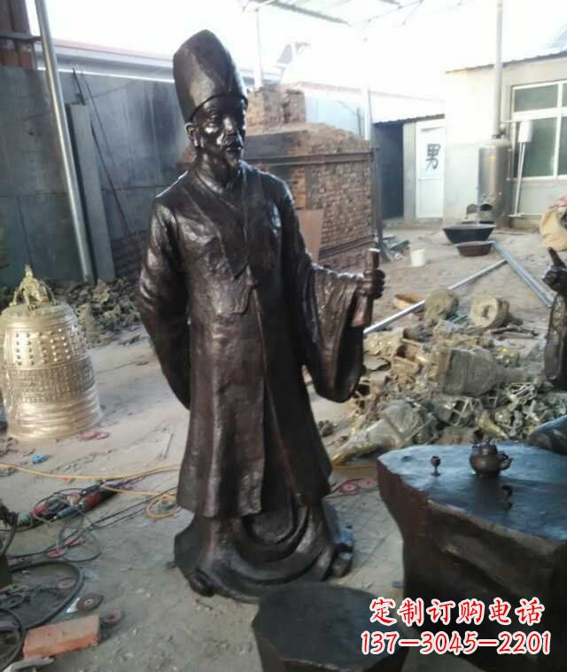 内江精美雕塑,展现古代名医李时珍的传奇