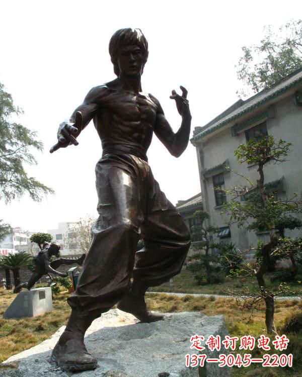 内江专业定制李小龙铜雕
