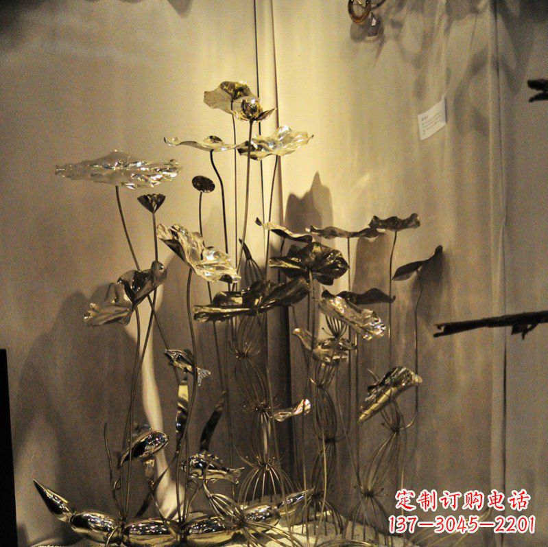 内江莲花雕塑-造型优雅,精致美观