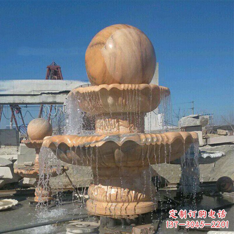 内江流水风水球