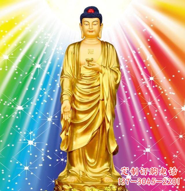 内江中领雕塑推出的鎏金如来神佛铜雕,专为仪式…