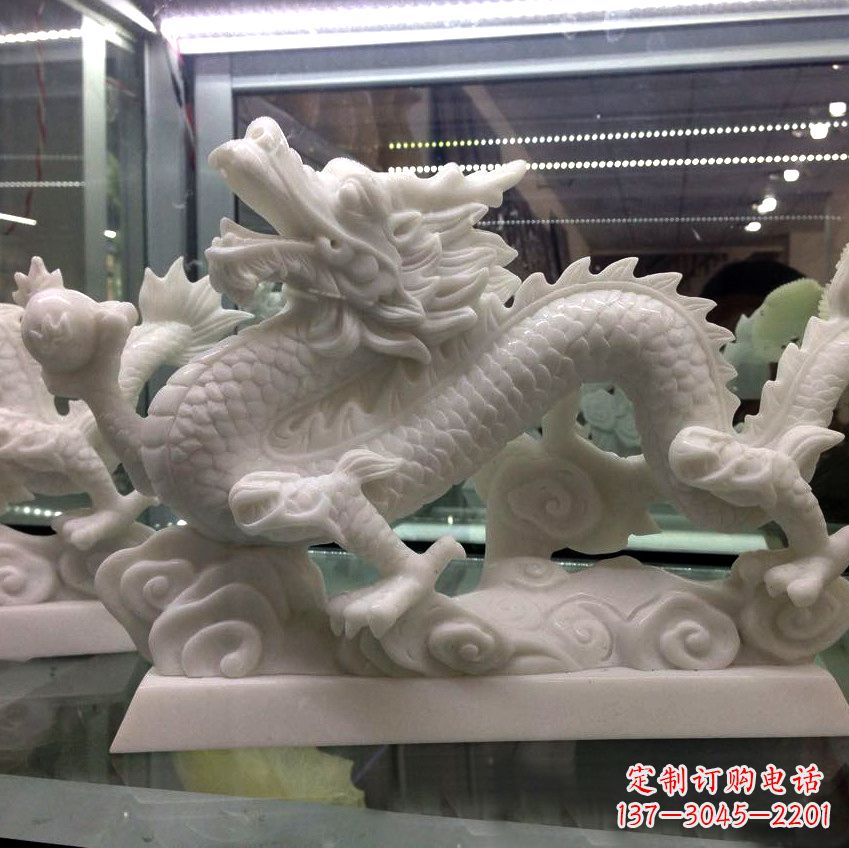 内江中领雕塑:独特的汉白玉动物景观雕塑