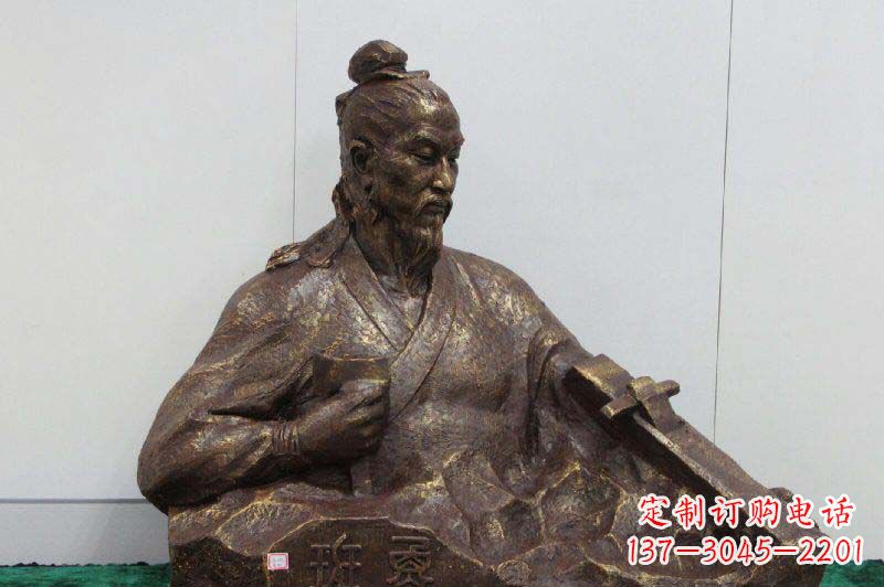内江鲁班雕塑,古代名人铜雕定制