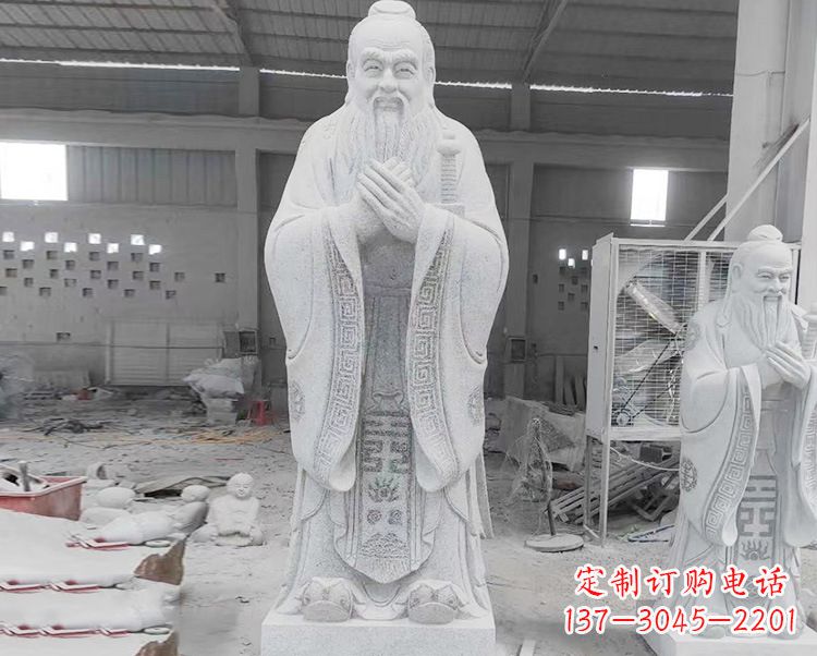 内江精美的孔子雕像,精雕细琢,彰显文明之美
