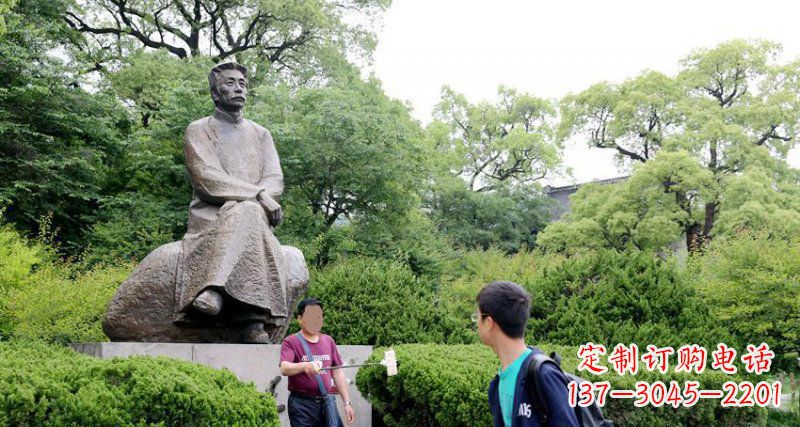 内江鲁迅铜雕,艺术品级的文化符号