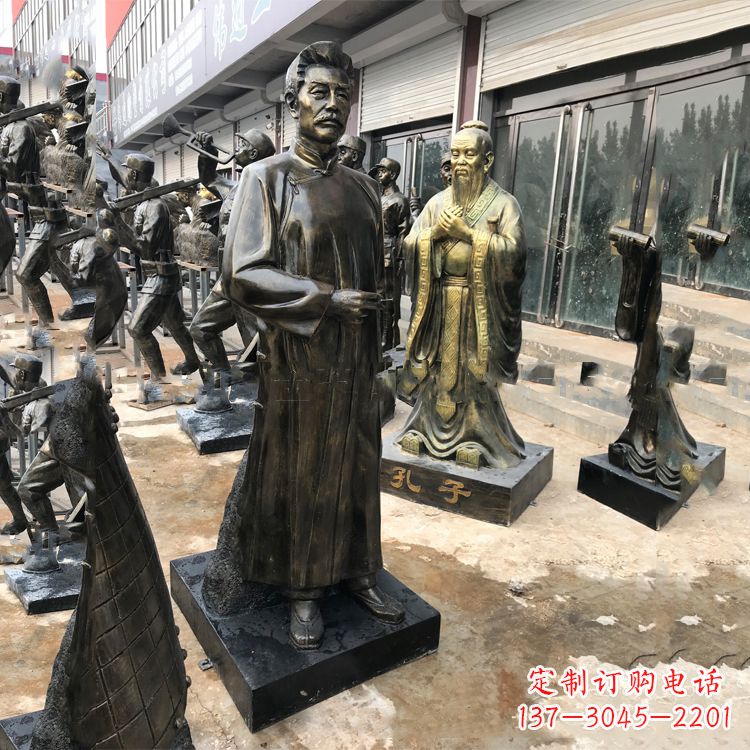 内江打造经典鲁迅雕塑,传承文化精神