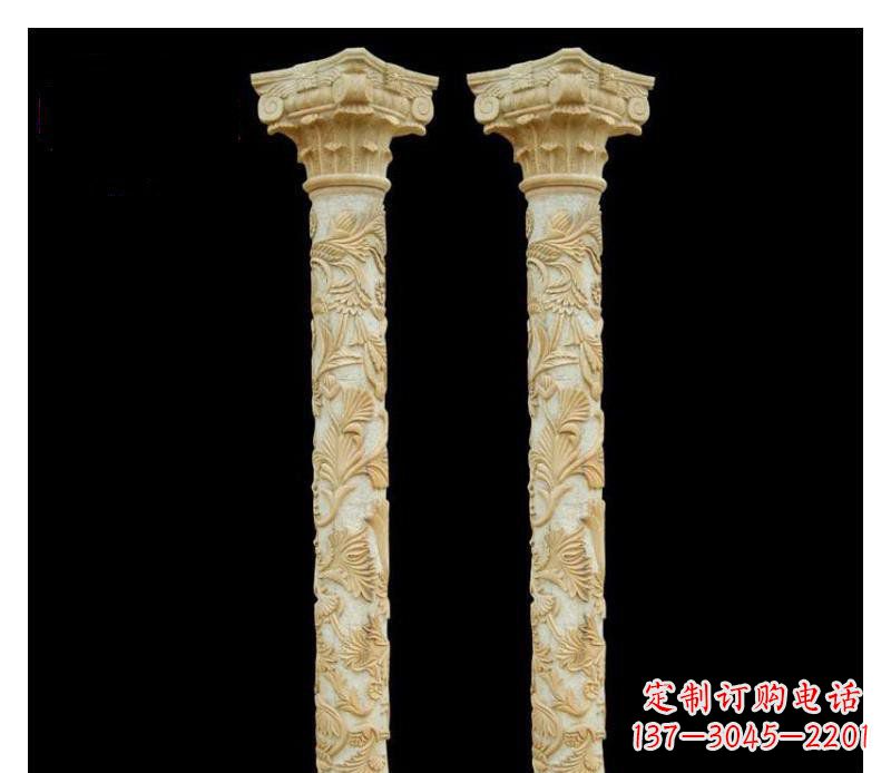 内江罗马风格砂岩马雕塑