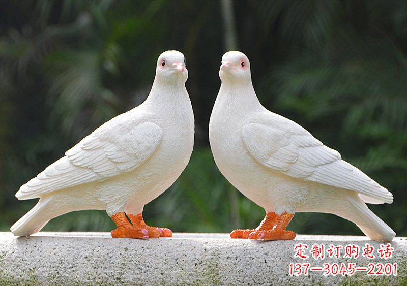 内江华丽和平鸽雕塑,缔造美好新世界