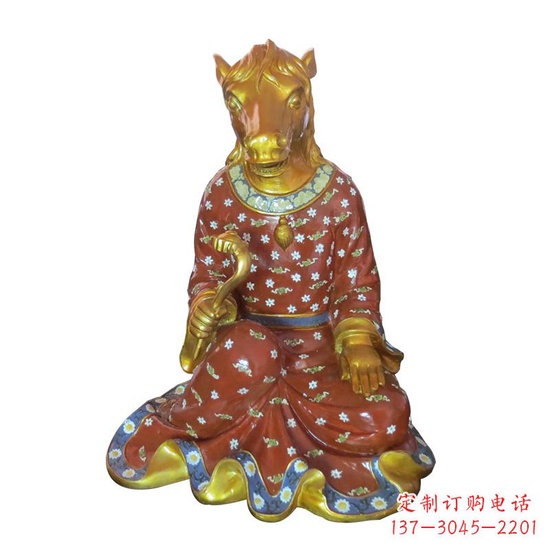 内江精心制作的生肖玻璃钢雕塑
