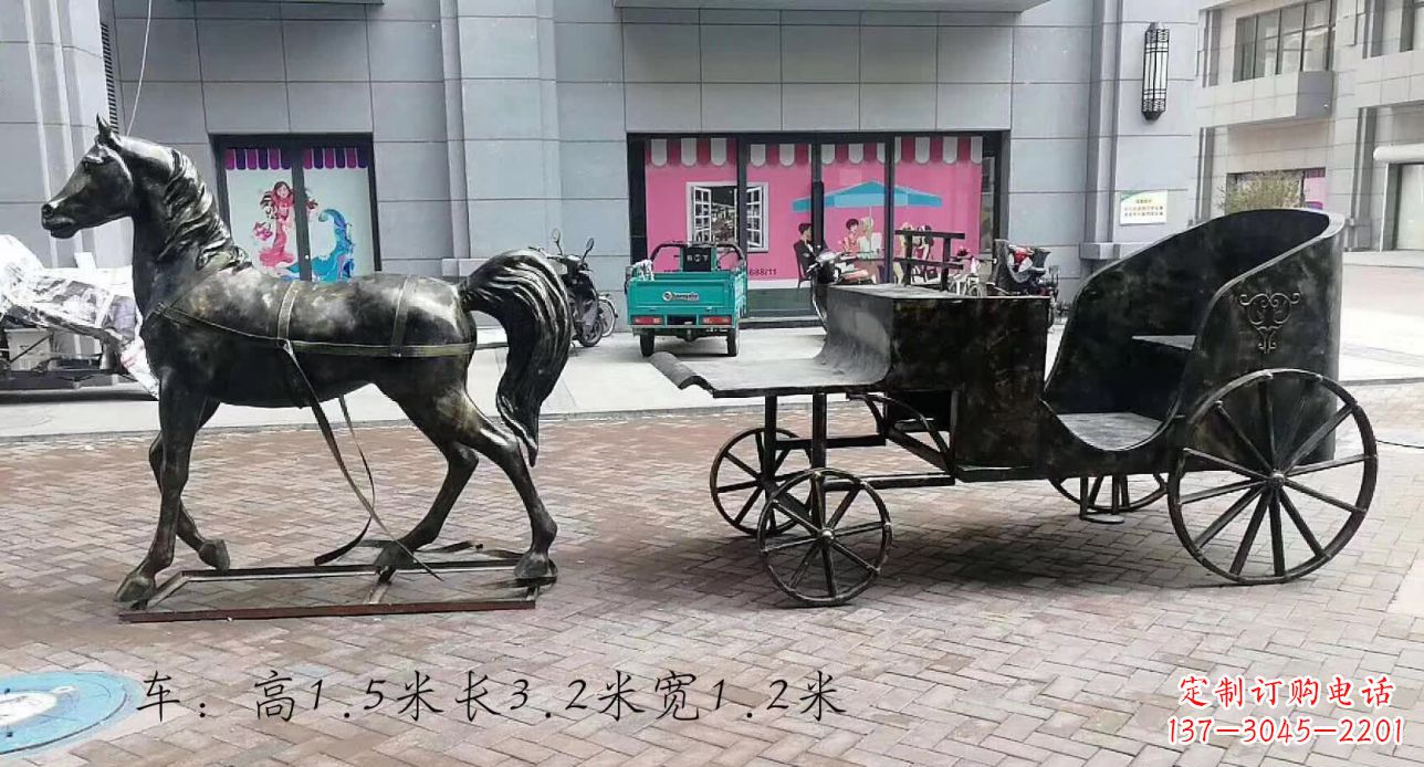 内江古典马车雕塑,精致传承礼仪之魂
