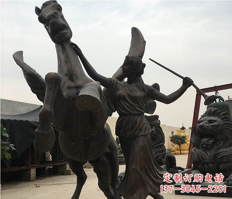 内江精美马动物铜雕摆件