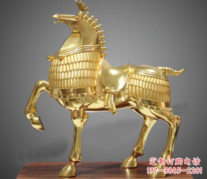 内江马公园动物铜雕让您的生活充满动态