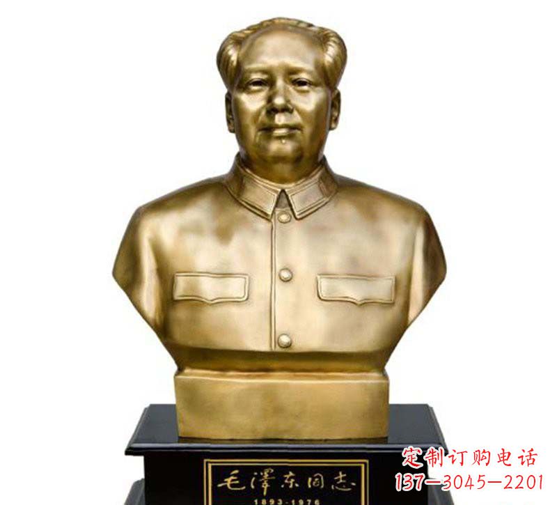 内江毛泽东头像铜雕,让您近距离感受伟人的气质