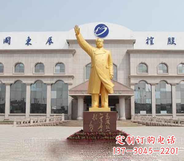 内江精美毛泽东铜雕,唯美观赏一生