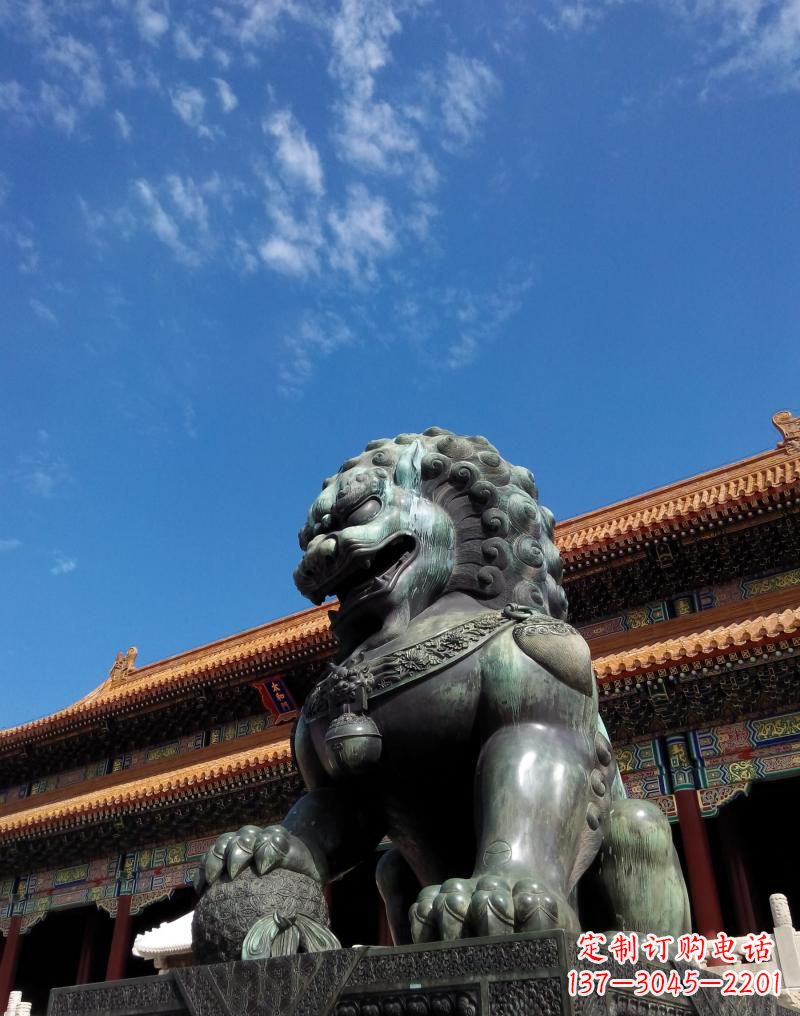 内江铜雕狮子,传承古典文化
