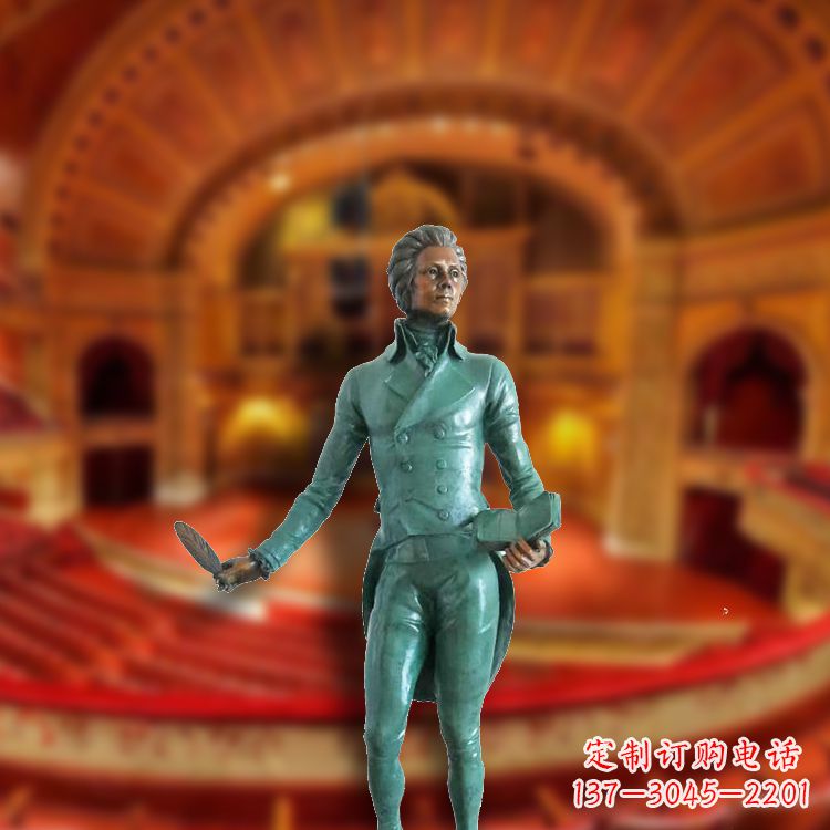 内江立体雕刻莫扎特,享受难忘的音乐之旅