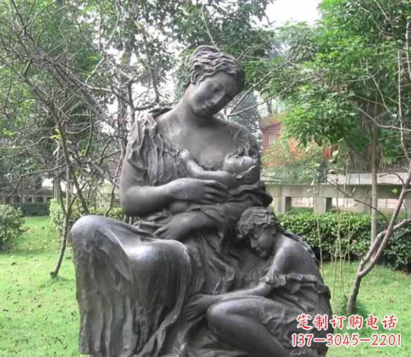 内江铸造母爱——母亲铜雕塑