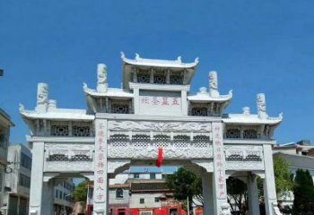 内江全新定制石牌坊雕塑，为您的寺院注入历史文脉