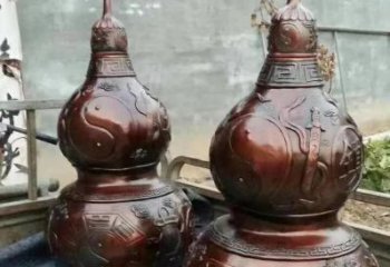 内江葫芦雕塑，精致艺术佳作