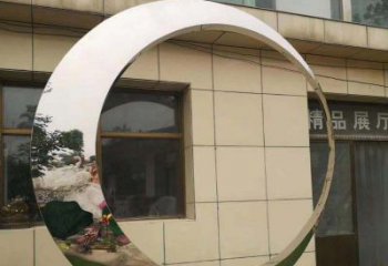 内江完美的不锈钢圆环雕塑