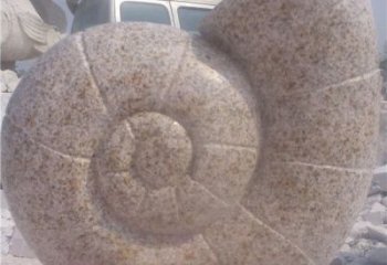 内江花岗岩蜗牛石雕|质感细腻的蜗牛雕塑