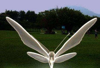 内江花园不锈钢装饰蝴蝶雕塑