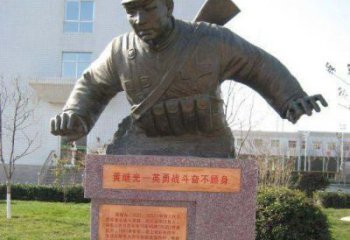 内江精美黄继光铜雕，品质保证