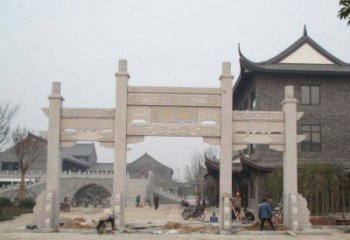 内江石雕牌楼，让您的城市充满活力！