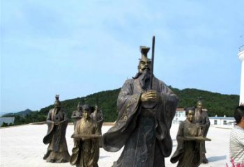 内江中领雕塑——汉武帝刘彻祭天情景雕塑