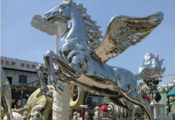 内江中领雕塑定制的飞马雕塑