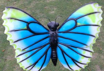 内江全新设计的蝴蝶雕塑仿真摆件