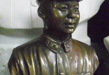 内江雷锋胸像校园玻璃钢雕塑