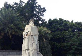 内江林则徐石雕塑，融合古典韵味与现代气息